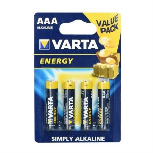 Baterie alcalina Varta R3 (AAA) 4 buc High Energy