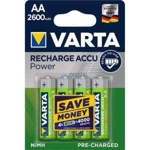 Baterie reîncărcabilă Varta Accu Power AA (R6) 2600mAh - 4 buc