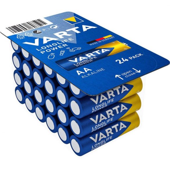 Baterie alcalină VARTA R6 (AA) Longlife Power 24 buc