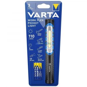 VARTA Lanternă LED pentru stilou 17647 + 3 x baterii R3 (AAA)