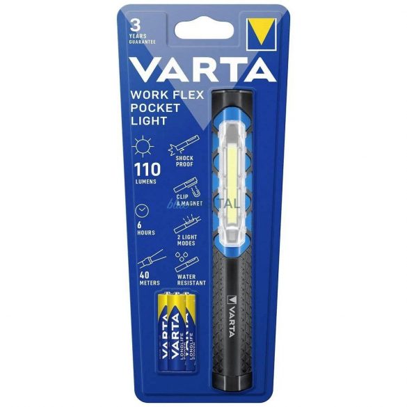 VARTA Lanternă LED pentru stilou 17647 + 3 x baterii R3 (AAA)