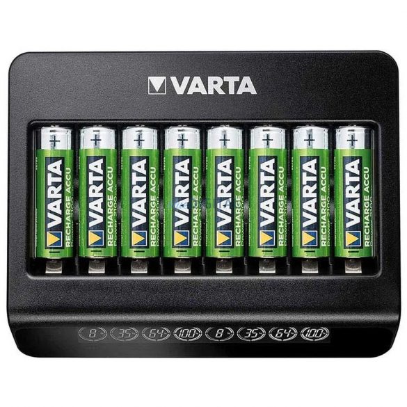 Încărcător de baterii VARTA LCD MULTI pentru încărcarea a până la 8 baterii AA/AAA (fără baterii)