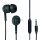 Thomson EAR3005BK Căști cu fir cu mufă de 3,5 mm, microfon - negru