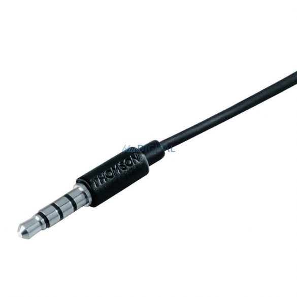 Thomson EAR3005BK Căști cu fir cu mufă de 3,5 mm, microfon - negru