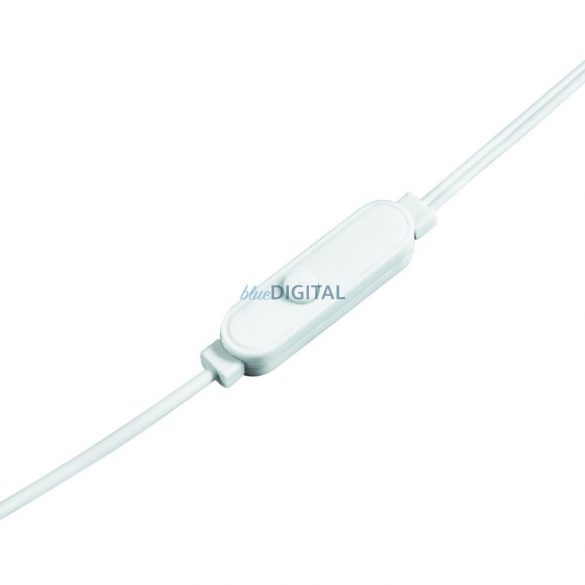 Thomson EAR3005W Căști cu fir cu mufă de 3,5 mm, microfon - alb