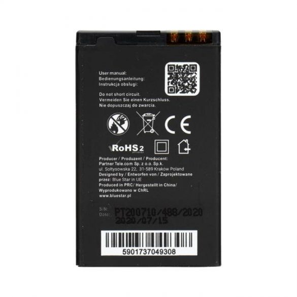 Baterie pentru Nokia E66/E75/C5-03/3120 Classic/8800 Arte Saphire 1200 mAh Li-Ion BS PREMIUM