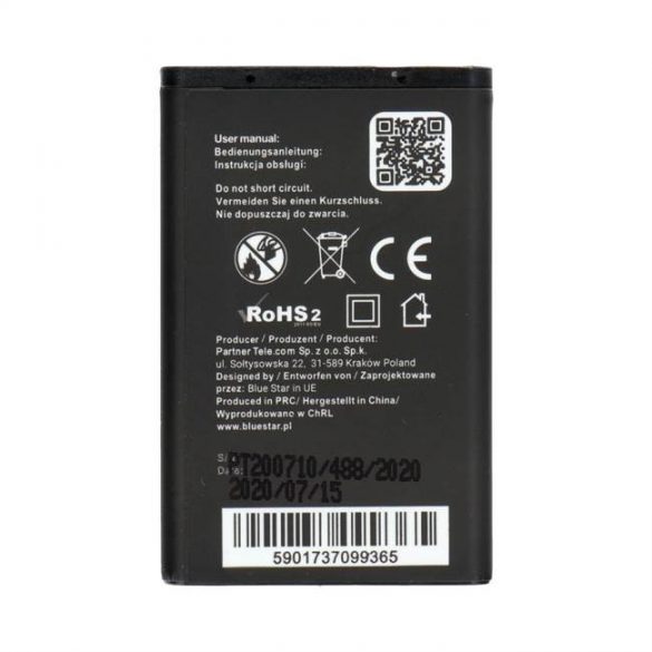 Baterie pentru Nokia 1208/1200 1100 mAh Li-Ion Blue Star