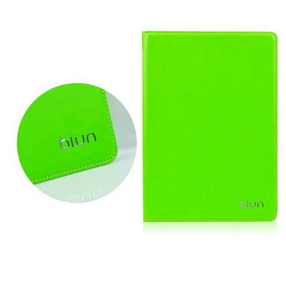 Husă universală Blun pentru tablete 10" lime (UNT)