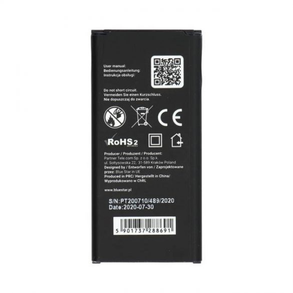 Baterie pentru Samsung Galaxy S5 Mini (G800F) 2500 mAh Li-Ion BS PREMIUM