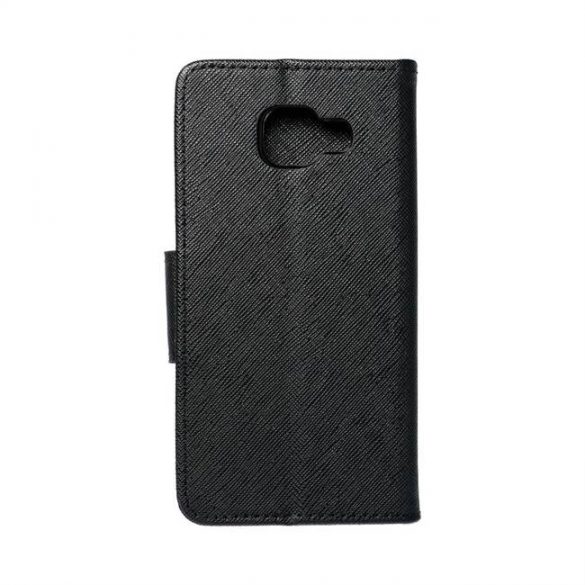 Husă Fancy Husă tip carte pentru SAMSUNG Galaxy A3 2016 (A310) negru