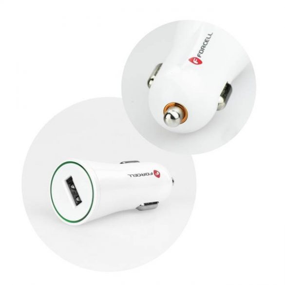 Incarcator auto Forcell cu priza USB - 2,4A cu functie Quick Charge 3.0