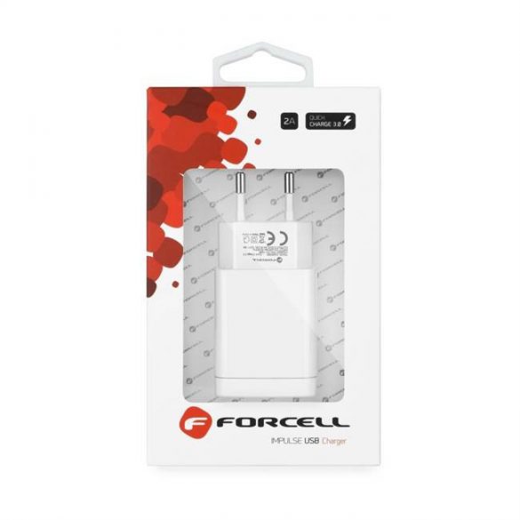 Incarcator de voiaj Forcell cu priza USB - 2,4A 18W cu functie Quick Charge 3.0