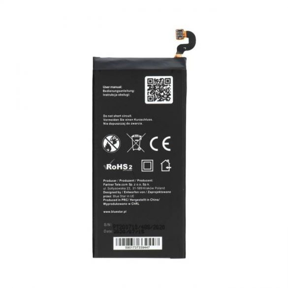 Baterie pentru Samsung Galaxy S6 2550 mah Li-Ion BS PREMIUM