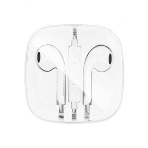 Căști stereo pentru Apple Iphone Jack 3,5 mm NEW BOX alb