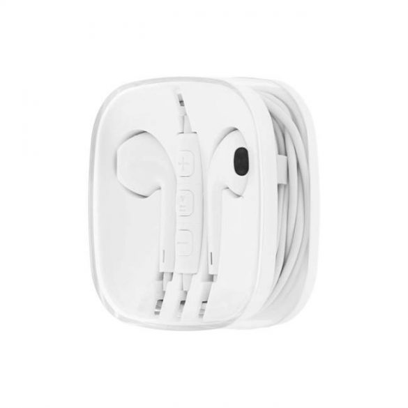 Căști stereo pentru Apple Iphone Jack 3,5 mm NEW BOX alb