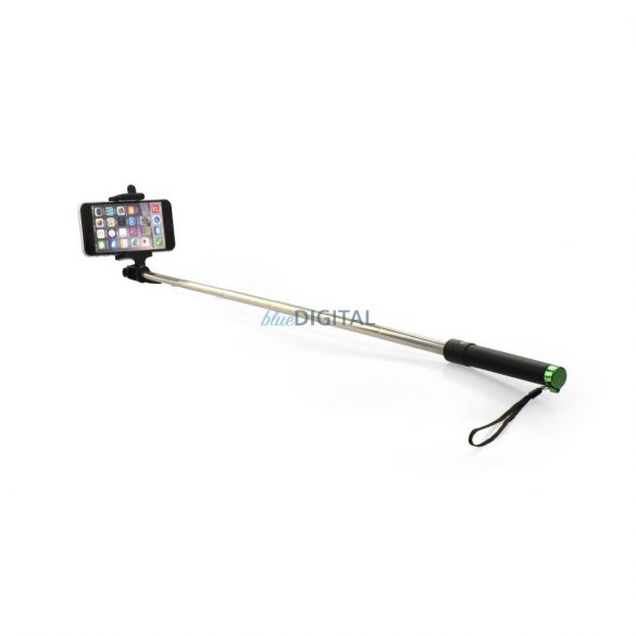 Selfie stick - negru-verde