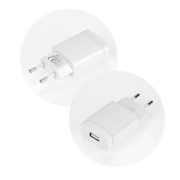 Încărcător de călătorie Forcell cu priză USB tip C - 2,4A 18W cu funcție Quick Charge 3.0