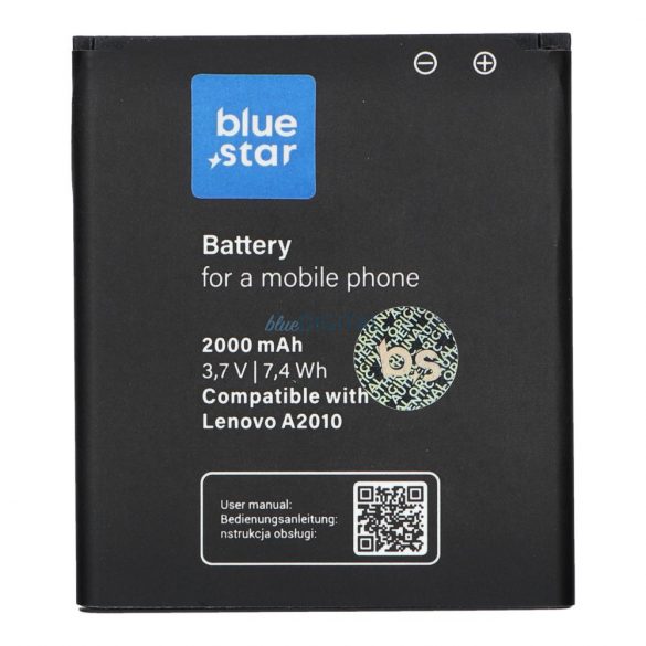 Baterie Blue Star Premium Lenovo A2010 2000 mAh