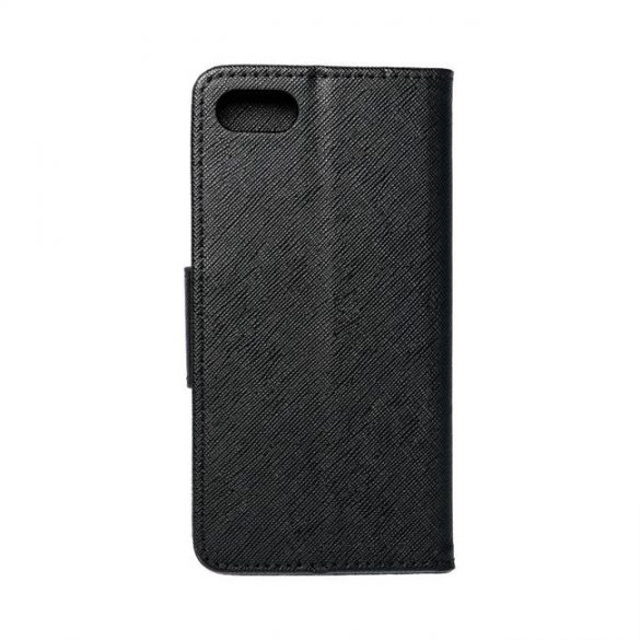 Husă Fancy Husă tip carte pentru IPHONE 7 / 8 / SE 2020 / SE 2022 negru