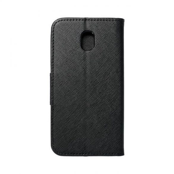 Husă Fancy Husă tip carte pentru SAMSUNG Galaxy J3 2017 negru