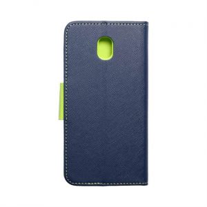 Husă Fancy Husă tip carte pentru SAMSUNG Galaxy J5 2017 albastru /lime