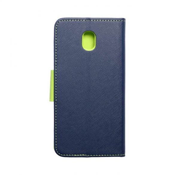 Husă Fancy Husă tip carte pentru SAMSUNG Galaxy J5 2017 albastru /lime