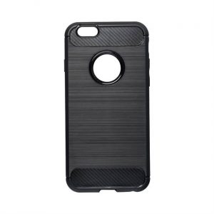 Husă Forcell CARBON pentru IPHONE 6/6S negru