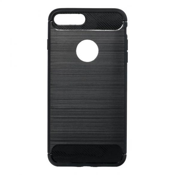 Husă Forcell CARBON pentru IPHONE 7 Plus / 8 Plus negru