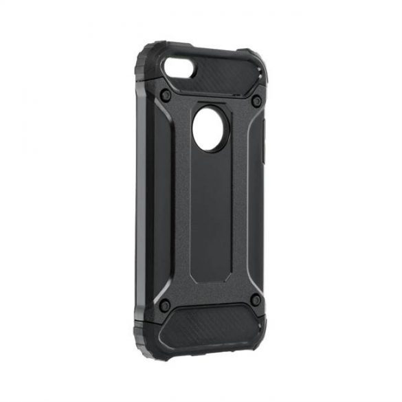 Husă Forcell ARMOR pentru IPHONE 5/5S/SE negru