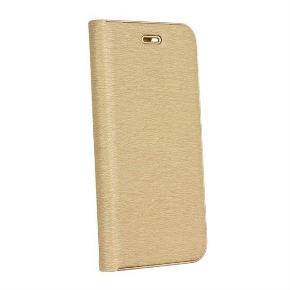 Forcell LUNA Husă tip carte Gold pentru iPhone 7 Plus / 8 Plus gold