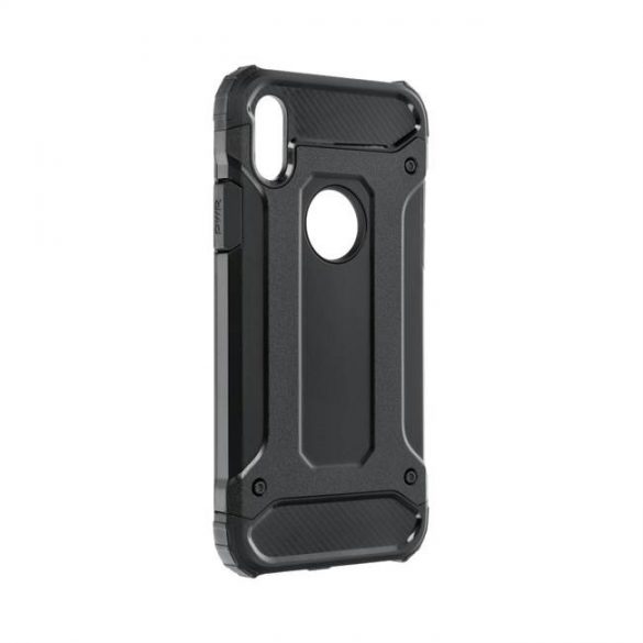 Husă Forcell ARMOR pentru IPHONE X negru