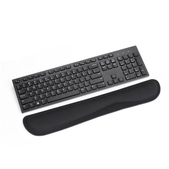 Suport de încheietură ergonomic pentru tastatură 460x85x25mm / negru