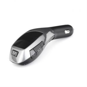 Transmițător FM X5 + bluetooth + cititor USB + cititor card de memorie