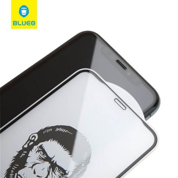 5D Mr. Monkey Glass - APP IPHO 7/8 negru (Strong HD)