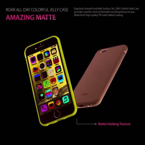 Husa Roar Colorful Jelly - pentru Iphone XR gri