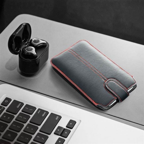 Forcell Pocket Husă Ultra Slim M4 - pentru Samsung A51/A31/M21/A22 4G/ Xiaomi Mi 11 Lite 5G/ Oppo Reno5 5G negru