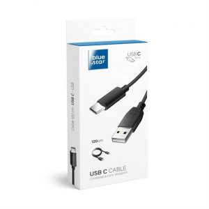 Cablu de date USB Blue Star Lite - USB tip C