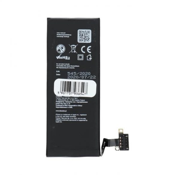 Baterie pentru iPhone 4s 1430 mAh Polymer Blue Star HQ