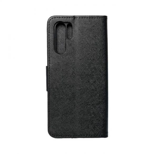 Husă Fancy Husă tip carte pentru HUAWEI P30 Pro negru