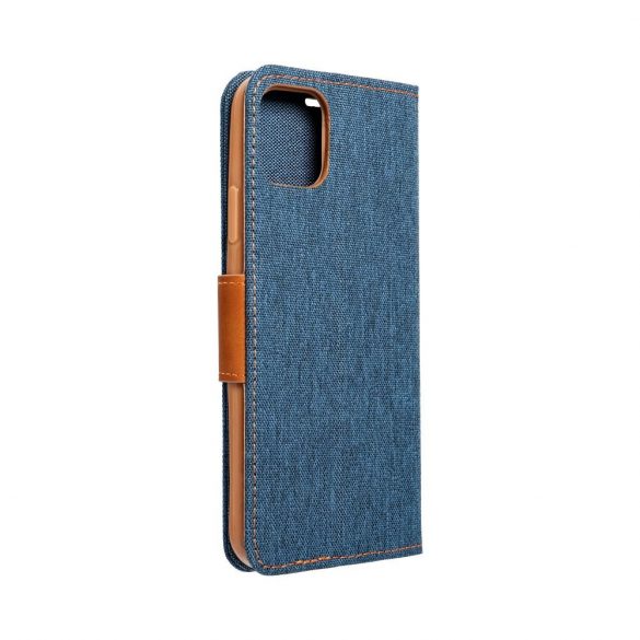 Husa carte CANVAS pentru SAMSUNG S10 Plus bleumarin