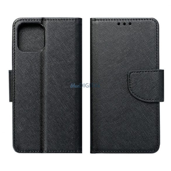 Caz carte FANCY Xiaomi Redmi Notă 7 - negru