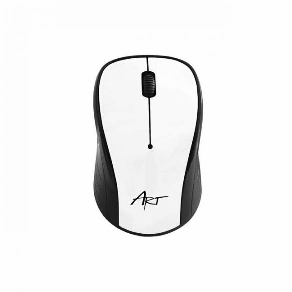 Mouse Art Optical wireless USB AM-92 alb