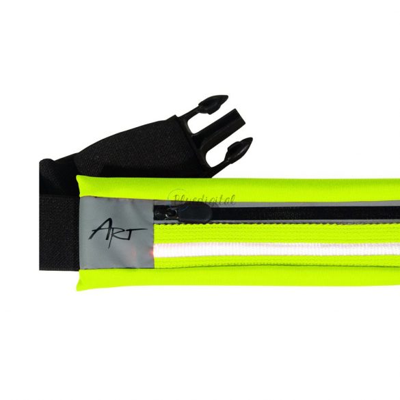 Curea sport cu husă și lumină ART APS-01G verde