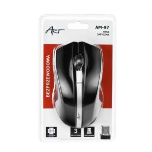 Mouse Art Optical wireless USB AM-97 negru