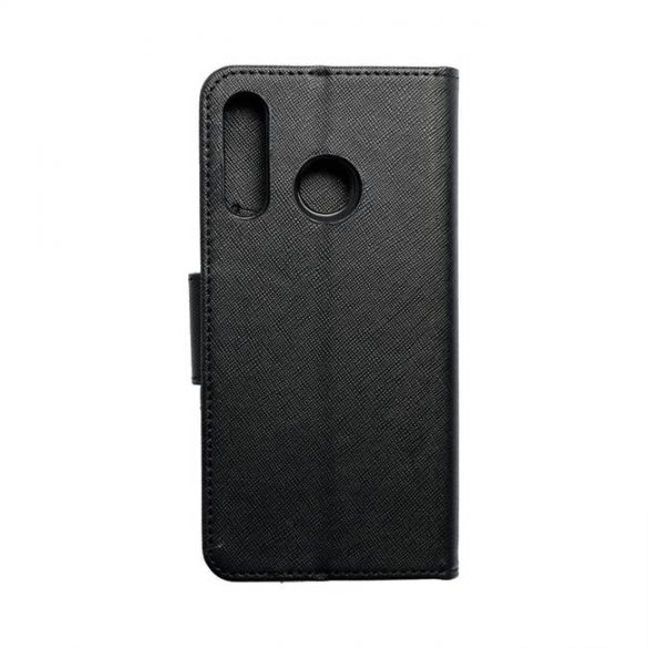 Husă Fancy Husă tip carte pentru HUAWEI P30 Lite negru