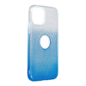 Husă Forcell SHINING pentru IPHONE 11 PRO ( 5,8 ) transparentă/albastru"