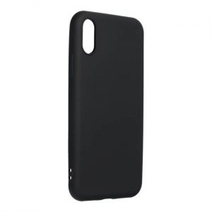 Husă Forcell SILICONE LITE pentru IPHONE X negru