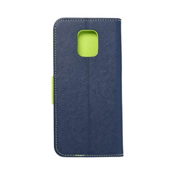 Husă Fancy Husă tip carte pentru XIAOMI Note 9 Pro albastru /lime