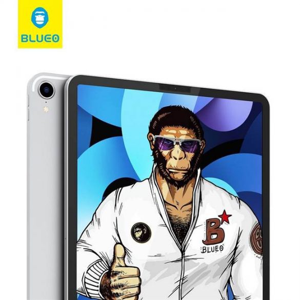 Sticla 5D Mr. Monkey - iPad Pro 10.5 transparent (Anti-albastru puternic)