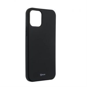 Husă Roar Colorful Jelly - pentru Iphone 12 / 12 Pro negru